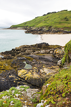 Belvoir Bay on the East coast of Herm Island, Bailiwick of Guernsey, United Kingdom