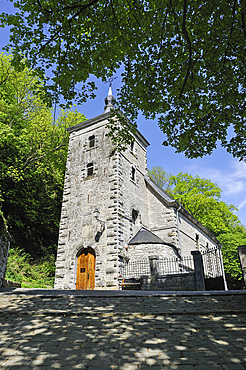 Saint-Jean-Baptiste Church at Hierges,Ardennes department,Champagne-Ardenne region of northeasthern France,Europe