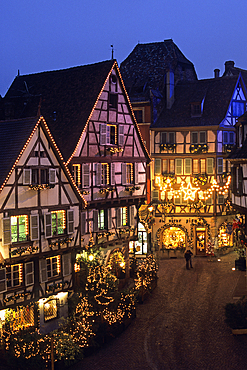 Rue des Marchands,Colmar,Haut-Rhin department,Alsace region,north-eastern France,Europe