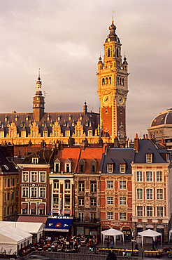 Grand Place, Lille,Nord department,Nord-Pas-de-Calais region,France,Europe