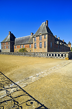 Chateau de Carrouges, Domfront, department of Orne, Normandie region, France, Europe