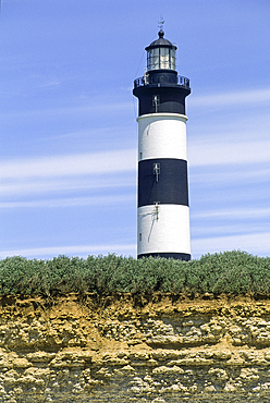 Chassiron lighthouse,Oleron island,Bay of Biscay, Charente-Maritime department,Poitou-Charentes region, France,Europe
