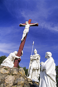 Way of the Cross,Ponchateau,Loire-Atlantique department, Pays de Loire region, France, Europe