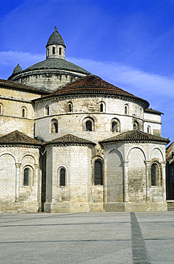 Saint Mary Abbey, Souillac,Lot department,Midi-Pyrenees region, Occitanie, France, Europe