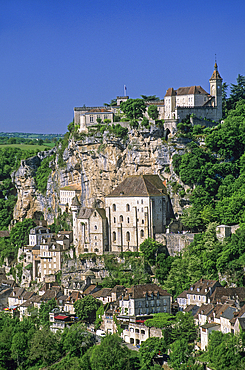 Rocamadour,Lot department,Midi-Pyrenees region, Occitanie, France, Europe