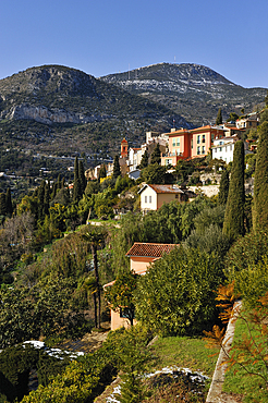 Roquebrune-Cap-Martin,French Riviera,Alpes-Maritimes(Maritime Alps),Provence-Alpes-Cote d'Azur region,France
