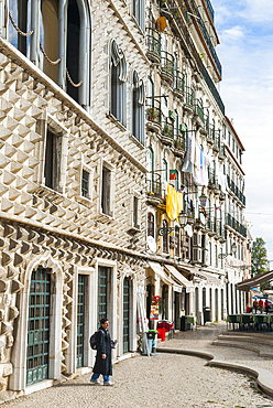 The Casa dos Bicos, Lisbon, Portugal, Europe