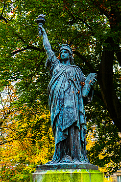 Statue of Liberty, Jardin du Luxembourg, Paris, France