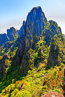 Huangshan (Mt Huang), UNESCO World Heritage and UNESCO Global Geopark, Anhui Province, China.