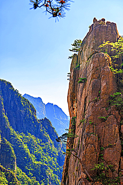 Huangshan (Mt Huang), UNESCO World Heritage and UNESCO Global Geopark, Anhui Province, China.