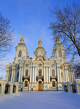 St. Nicholas Cathedral, St. Petersburg, Russia