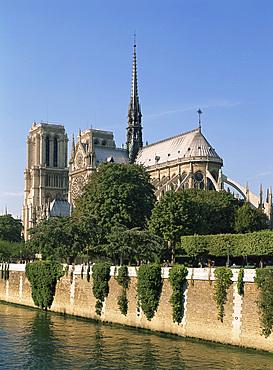 Notre Dame Cathedral, Paris, France, Europe