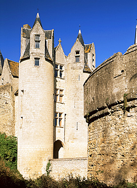 Chateau Montreuil Bellay, Anjou, Centre, France, Europe