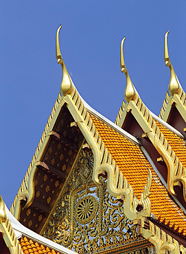 Wat Benchamabophit, Bangkok, Thailand, Asia