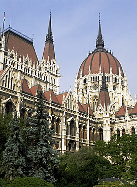 The Parliament Building, Budapest, Hungary, Europe