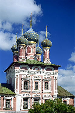 The Church of St. Dmitry on the Blood at Uglich, the Golden Ring, Russia, Europe