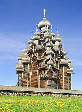 Transfiguration Cathedral, Kizhi Island, Karelia, Russia