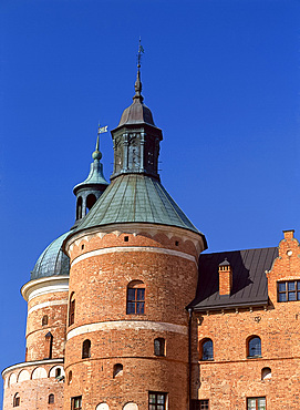 Gripsholm Castle, near Mariefred, Lake Malaren, Sweden, Scandinavia, Europe