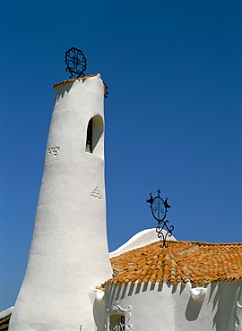 Stella Maris church, Porto Cervo, island of Sardinia, Italy, Mediterranean, Europe