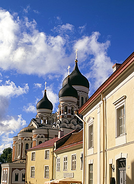 The Alexander Nevsky Cathedral, Tallinn, Estonia, Baltic States, Europe