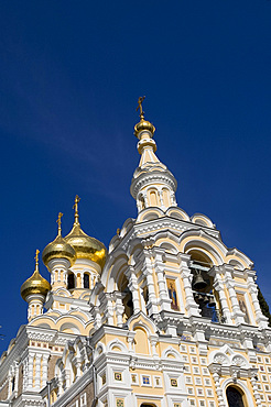 The Alexander Nevsky Cathedral, Yalta, Crimea, Ukraine, Europe