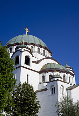 St. Sava Cathedral, the largest Orthodox cathedral in the world, Belgrade, Serbia, Europe