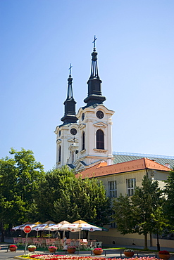 The Orthodox Cathedral in Sremski Karlovci, Serbia, Europe