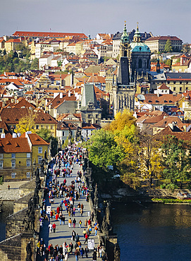 Charles Bridge, Prague, Czech Republic, Europe