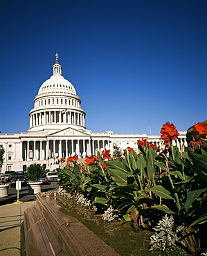 The Capitol Building from the east, Washington D.C., United States of America, North America