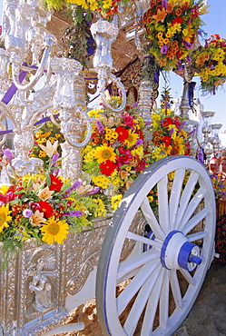 Romeria del Rocio festival, El Rocio, Andalucia (Andalusia), Spain, Europe