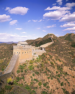 Jinshanling section of the Great Wall of China, UNESCO World Heritage Site, near Beijing, China, Asia