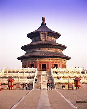 The Hall of Prayer for Good Harvests, Temple of Heaven, Tiantan Gongyuan, UNESCO World Heritage Site, Beijing, China, Asia