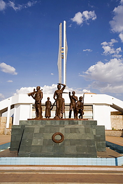 New monument to Ethiopia's fallen, Bahir Dar, Gondar region, Ethiopia, Africa