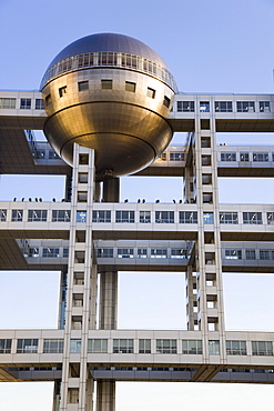 Fuji TV Headquarters, open to the general public, Odaiba, Tokyo, Honshu, Japan, Asia