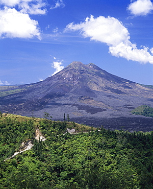 Volcanic Mount Batur, Bali, Indonesia, Southeast Asia, Asia