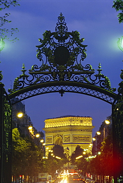 Arc de Triomphe, Paris, France, Europe