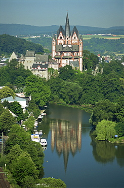 Limburg Cathedral, Limburg, Hesse, Germany, Europe