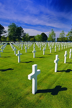 American cemetery, Colleville, Normandy D-Day landings, Normandie (Normandy), France, Europe