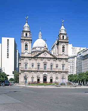 Candelaria church, Rio de Janeiro, Brazil, South America