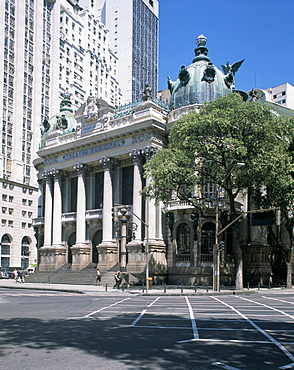 Municipal Theatre, Rio de Janeiro, Brazil, South America