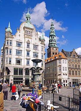 Stroget, Copenhagen, Denmark, Europe