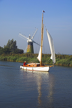 Thurne Broad, Norfolk, England, United Kingdom, Europe