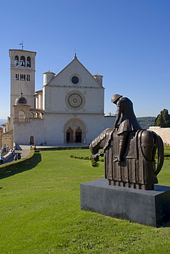 Basilica di San Francesco, Assisi, UNESCO World Heritage Site, Umbria, Italy, Europe