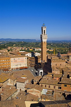 Palazzo Pubblico, Siena, UNESCO World Heritage Site, Tuscany, Italy, Europe