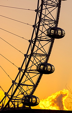 London Eye (Millennium Wheel), South Bank, London, England, United Kingdom, Europe