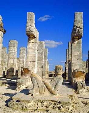 Temple of the Warriers, Chichen Itza, Mexico 