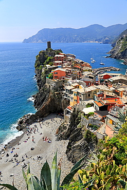 Vernazza, Italian Riviera, Cinque Terre, UNESCO World Heritage Site, Liguria, Italy, Europe