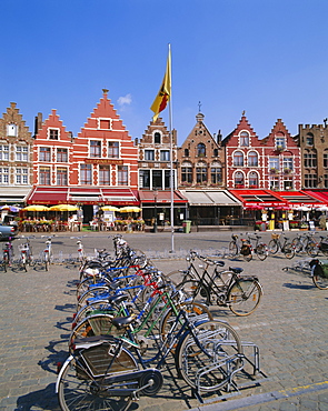 Marketplace, Bruges, Belgium