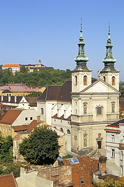 Church of Poor Clares, Castle, Bratislava, Slovakia, Europe