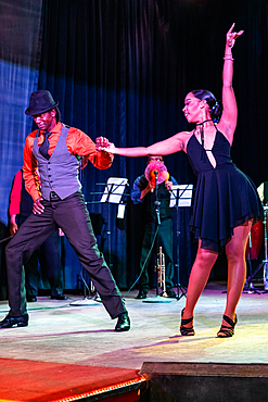 Dancers at latest incarnation of Buena Vista Social Club, Havana, Cuba